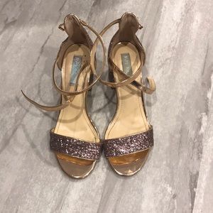 Betsy Johnson glitter shoes